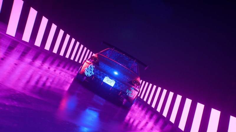 1080P, Need for Speed: Heat, Mitsubishi Lancer Evo X, neon, car
