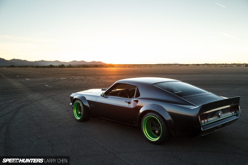 land vehicle, Ford Mustang, copy space, motor vehicle, sunlight, mode of transportation, RTR, convertible, 1080P, wheel, black, road, overlay, text, car