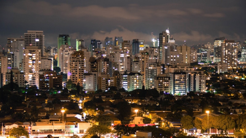 Night time, office building exterior, paulo, travel destinations, residential district, modern, Sao Paulo, sao, building Exterior, outdoors, bangkok, built Structure