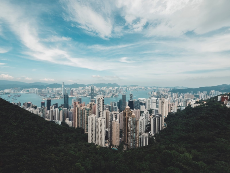 asia, urban Scene, nature, victoria Peak, residential District, downtown District, day, kowloon, hong, hong Kong, crowd, tall - high, landscape, famous Place