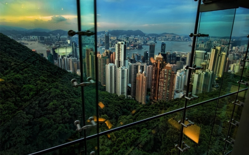 business, asia, no People, skyscrapers, 1080P, landscape, tall - High, building Exterior, city Life, travel Destinations, rio de Janeiro, victoria Harbour - Hong Kong