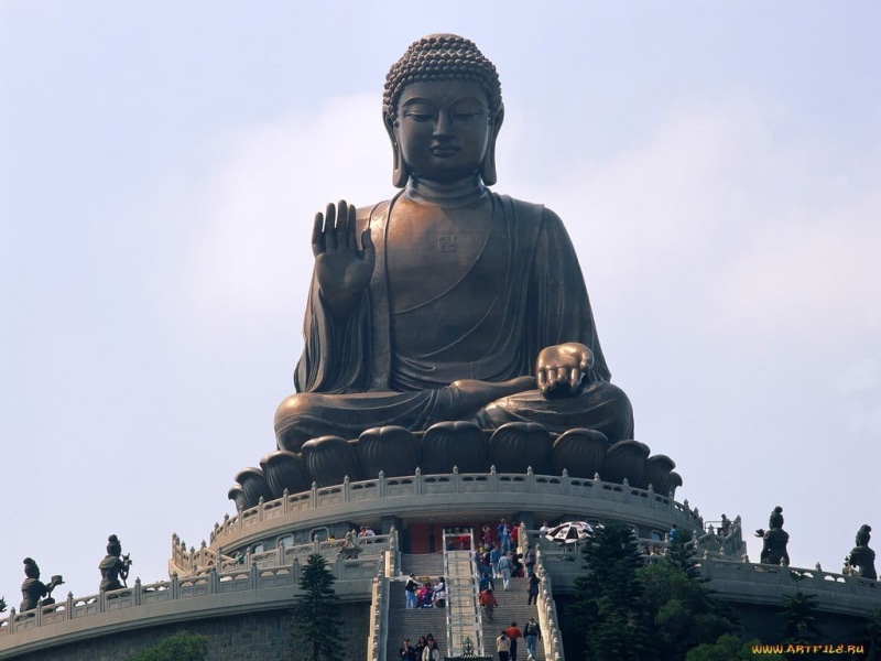 representation, place of worship, low angle view, architecture, creativity, cloud - sky, meditation, jacket, black, Tian Tan Buddha, sky, spirituality