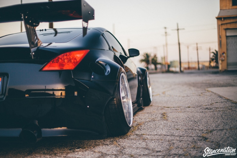 car, tire, focus on foreground, Stance, StanceNation, mode of transportation, road, day, architecture, JDM, transportation, Japanese cars, sunset, city