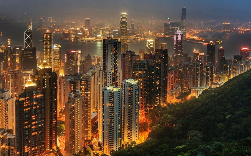 hong kong, 1080P, hong, world, kong, 1920x1200, illustration, asia, lights, night, city