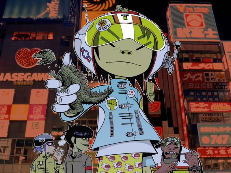 gorillaz, hd, music, 480P