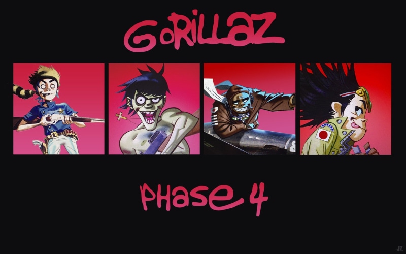 Murdoc Niccals, 720P, music, Gorillaz, 2-D, Russel Hobbs, Noodle