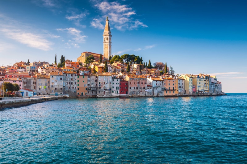 1080P, Rovinj, sea, Croatia, Adriatic Sea, coast, The Adriatic sea, building, home, Istria