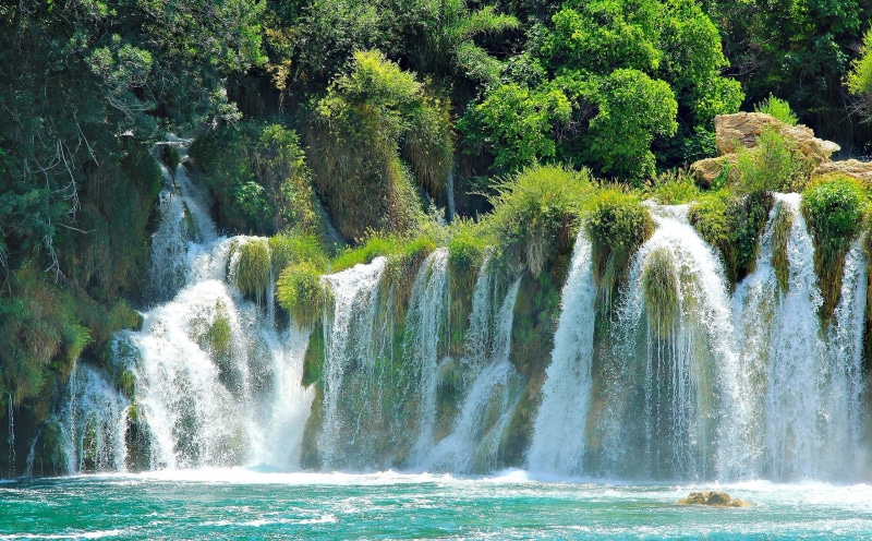 lakes, 2K, Croatia, Plitvice Lakes, waterfalls, Nature, National Park, plitvice
