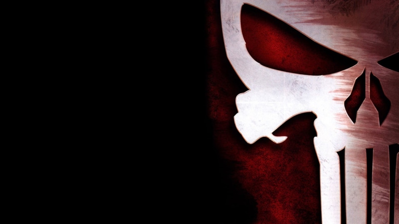 indoors, studio shot, architecture, wood - material, Marvel Comics, red, black background, representation, punisher, The Punisher, mystery, 1080P, christmas