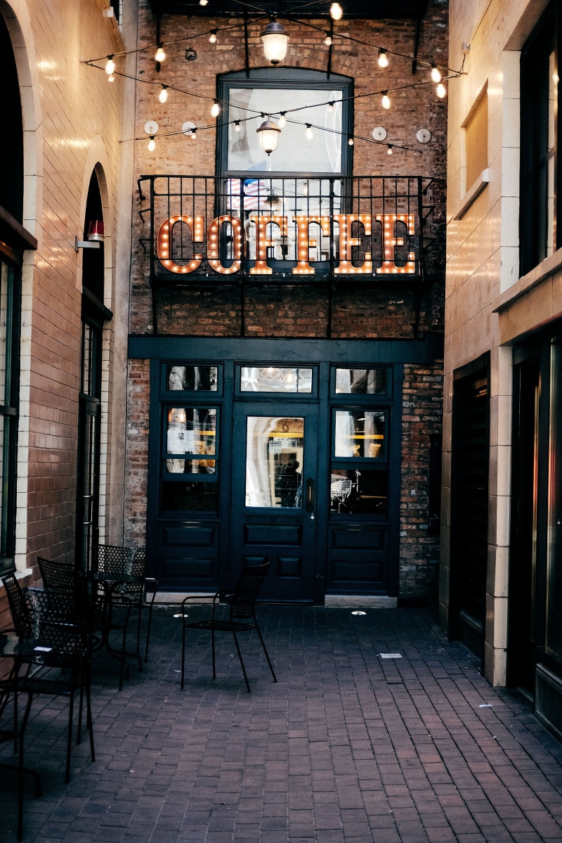 background, building, outside, front, outdoor, design, cafe, bar, window, illuminated, built structure, city, building exterior, view, table, exterior