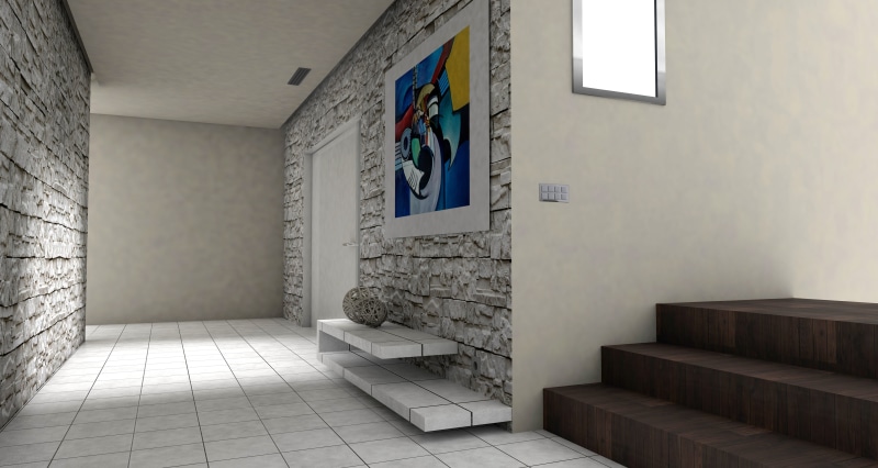 presentation, floor, planning, architecture, apartment, door, white, domestic room, absence, rendering, steps and staircases, graphic, design, gang, computer graphics