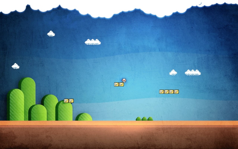 Mario Bros., multi colored, art and craft, healthy eating, video games, representation, choice, 720P, Nintendo, world, digital composite, digital art