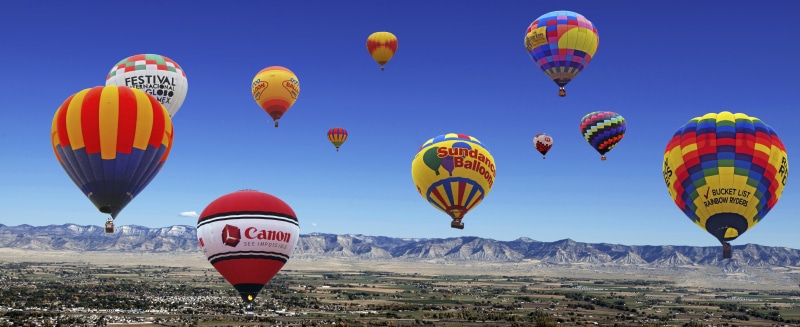 flying, basket, goreme, nature, 5K, air, outdoors, cappadocia, Balloons, hot, sport, mountain, heat - Temperature, hot Air Balloon, Colorado, travel, air Vehicle