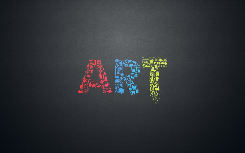 simple background, mosaic, digital art, typography, black, minimalism, 2K