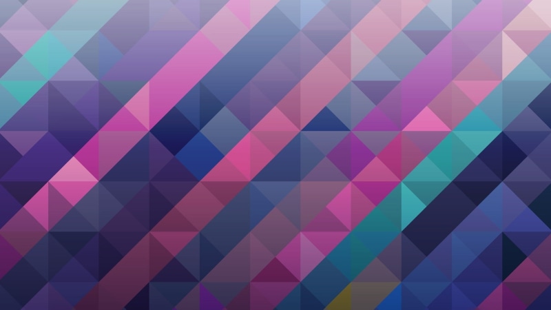 full frame, technology, blue, digital art, simplicity, minimalism, lines, vector, triangle, black color, color Image, geometry, triangle Shape, multi Colored