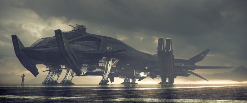 cars, Star Citizen, 3440x1440 px, 2K, hd, star, px, citizen, audi, Retaliator, x, art