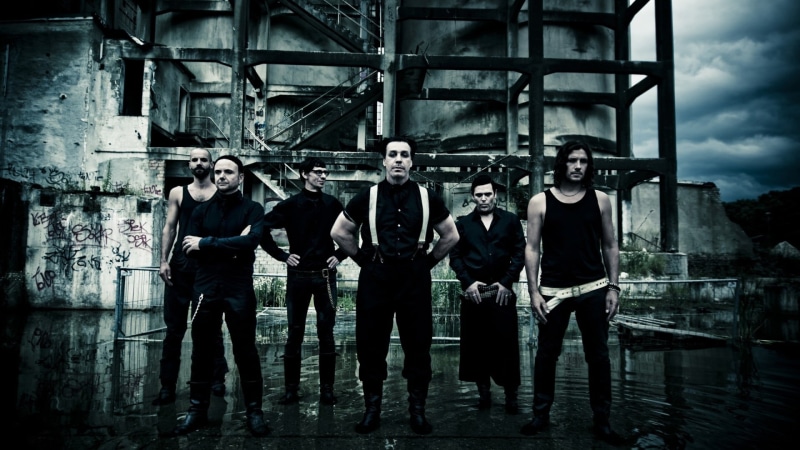 women, standing, young men, s, portrait, men, dirty, built structure, abandoned, digital composite, full length, group of people, young women, band, young adult