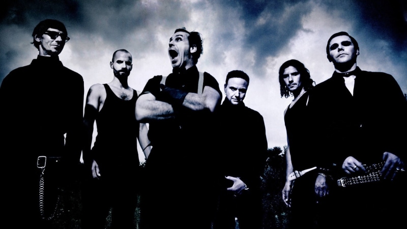 friendship, crowd, night, 1080P, togetherness, standing, men, young adult, music, emotion, real people, young men, Rammstein, event, adult, group of people