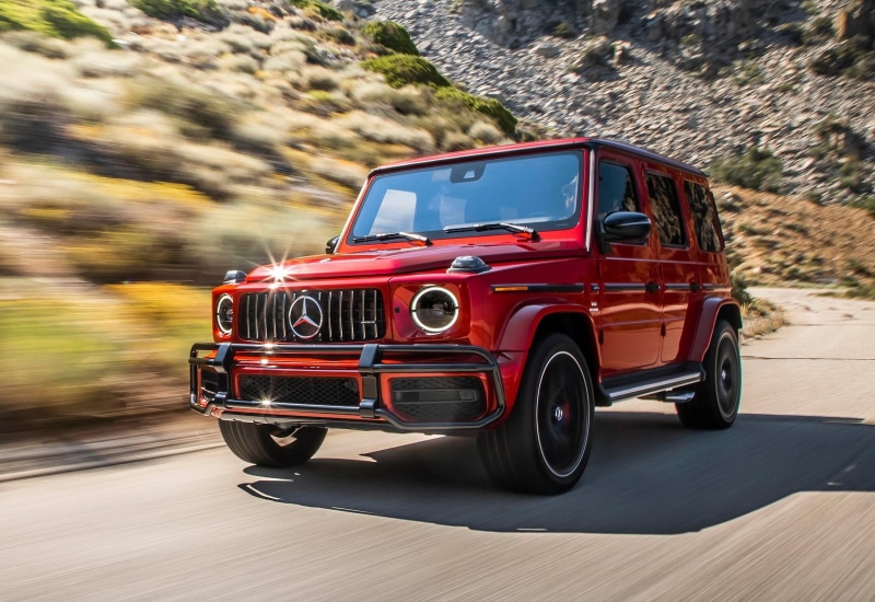 mode of transportation, motion, vintage car, no people, tire, red, speed, amg, day, journey, outdoors, 720P, transportation, g63, motor vehicle, car, land vehicle
