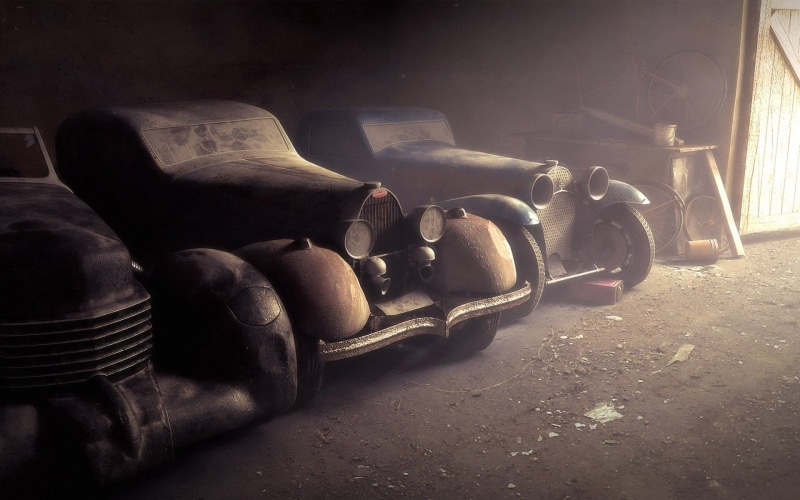 1080P, dust, metal, close-up, blue, run-down, vintage, car, motor vehicle, outdoors, no people, transportation, decline, wreck, rust, abandoned, wheel