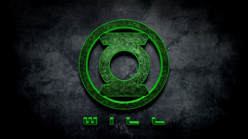 Green Lantern, DC Comics, cover, black background, car, logo, metal, steering, electrical equipment, vignette, studio shot, green color, circle, directly above
