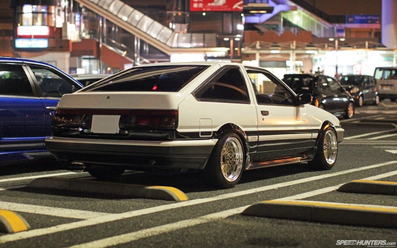 1080P, speedhunters, trueno, coupe, drift, jdm, tuning, white, ae86, corolla, toyota, day, cars