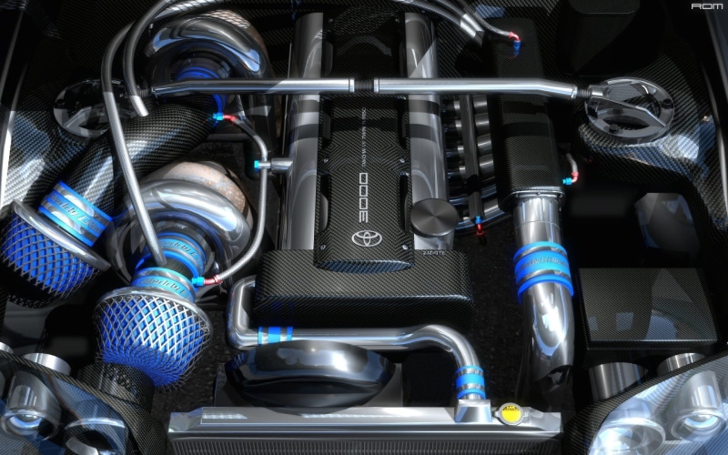 technology, control, machinery, industry, pipe - tube, electricity, silver colored, toyota supra toyota car 2jz gte, modern, complexity, close-up, indoors