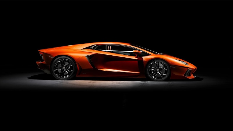 Lamborghini Aventador, speed, no people, sports, luxury, studio shot, car, toy car, technology, black background, copy space, motor vehicle, 1080P, convertible