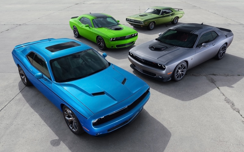 stationary, variation, blue, no people, high angle view, land vehicle, mode of transportation, racecar, Dodge Challenger R/T, outdoors, street, toy, motor vehicle
