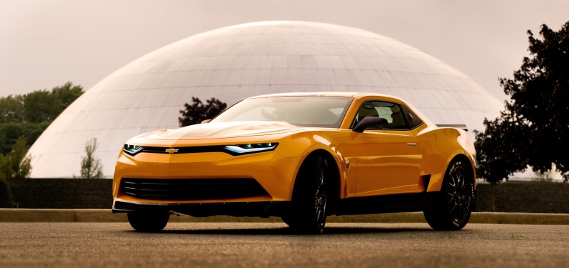 travel, on the move, city, Chevrolet Camaro, yellow, built structure, day, orange, street, building exterior, Bumblebee, movies, luxury, taxi, land vehicle
