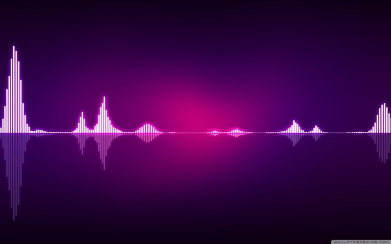 lighting equipment, light - natural phenomenon, copy space, illuminated, simple background, 720P, black color, neon, electricity, pink color, sound wave