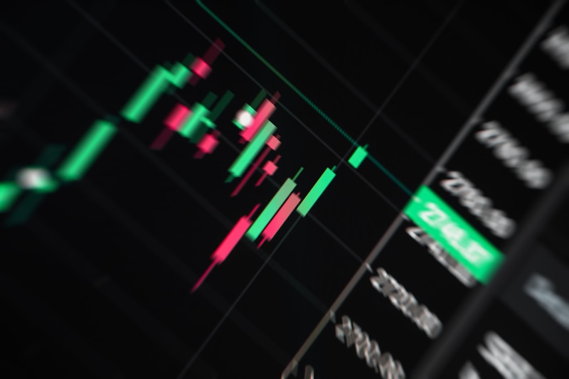 data, black background, top, line graph, computer equipment, finance, studio shot, financial figures, crypto, numbers, app, prices, markets, close-up, bitcoin