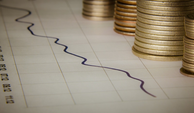 coin, report, close-up, chart, concepts, financial, earnings, growth, trading, stack, top, currency, banking  business, exchange, symbol, data, Coins, banking