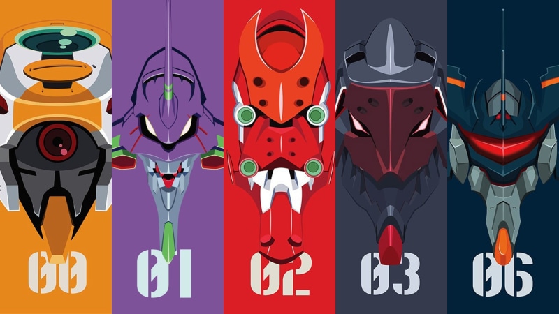 symbol, EVA Unit 03, outdoors, art and craft, creativity, communication, arts culture and entertainment, no people, robot, EVA Unit 01, Eva Unit 06, transportation