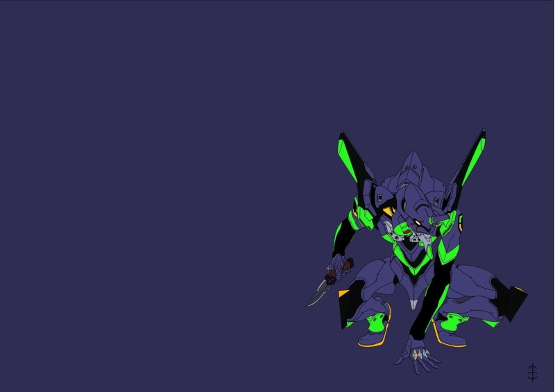 Neon Genesis Evangelion, Evangelion, Evangelion Unit-01, 1080P