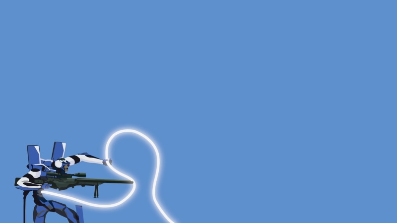 sign, lighting equipment, clear sky, blue, symbol, technology, electricity, bright, copy space, Angel (Evangelion), 1080P, day, outdoors, luminosity, studio shot