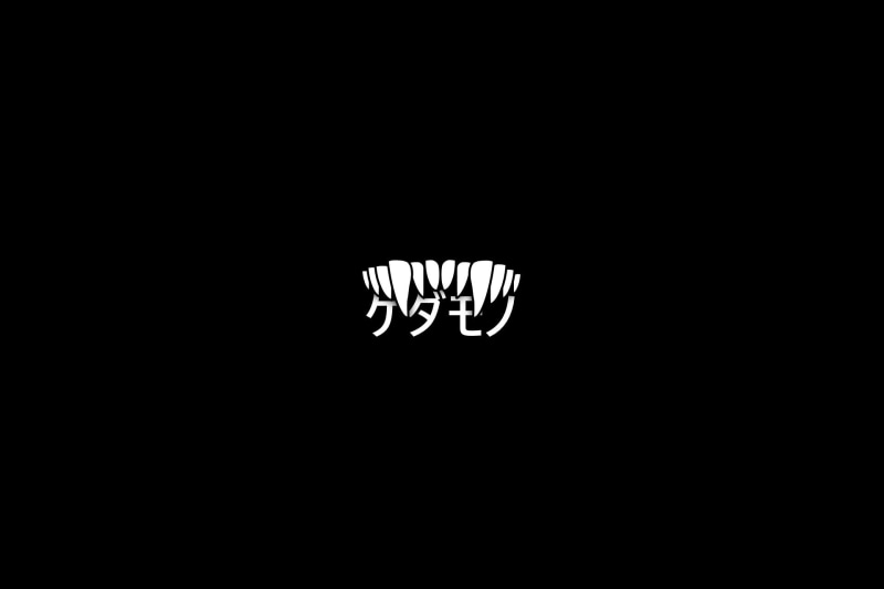 fangs, minimalism, Kanji, 1080P, Japanese