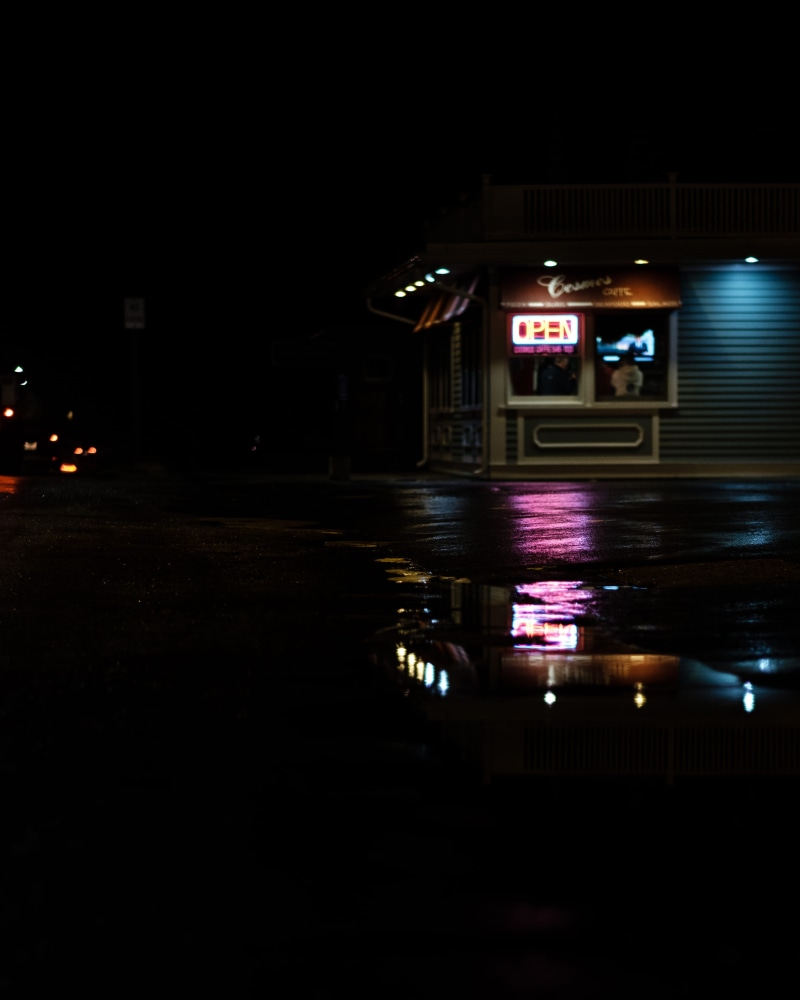 4K, turned, nightlife, communication, store, city, reflecting, nature, urban Scene, reflection, lights, neon, building exterior, outdoors, window, street