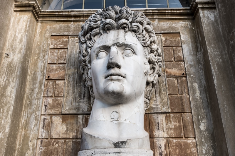 no people, augustus, architecture and Cityscape, low angle view, building exterior, travel Locations, carving - craft product, wall - building feature