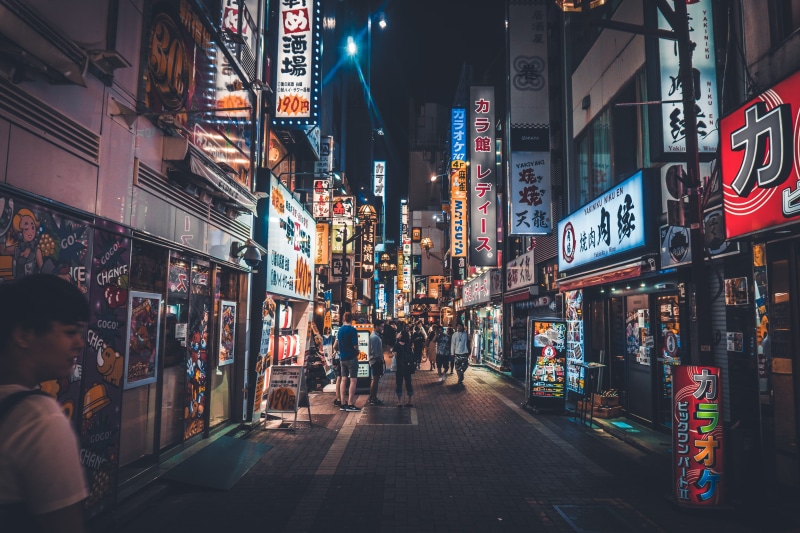 women, retail, human, city life, man, store, night, neon, street photography, street, city, person, outdoors, urban, city street, town, building exterior