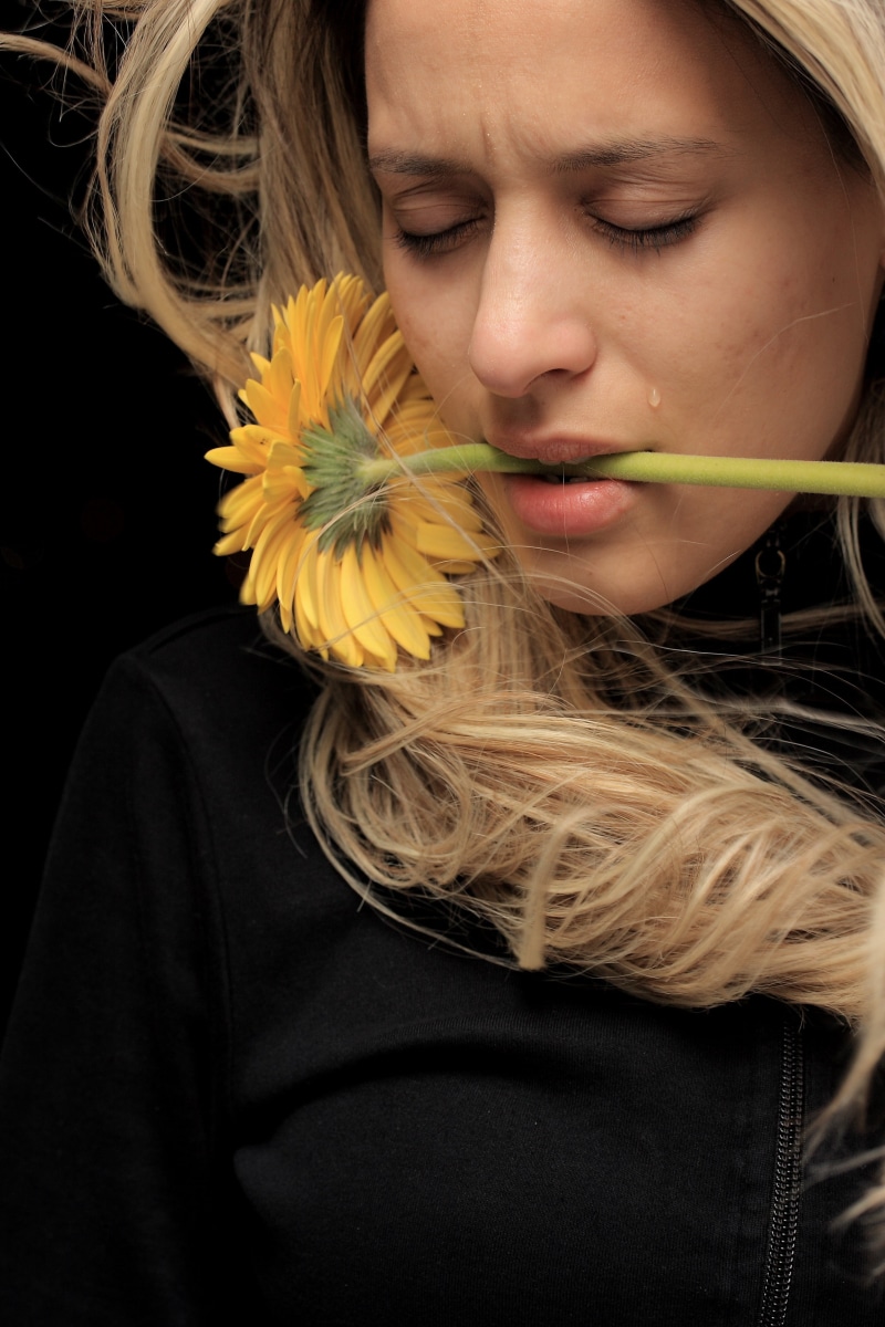 zip, young, young adult, tears, human hair, 4K, top, the innocence, one person, leisure activity, exposure, girl, one woman only, flowering plant, wearing