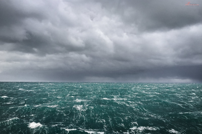 lluvia, storm, body, sky, weather, daytime, cloudy, tormenta, waves, Endless, sea, WaterWorld, gray, body of water, creative  commons, 2K, clouds, bad