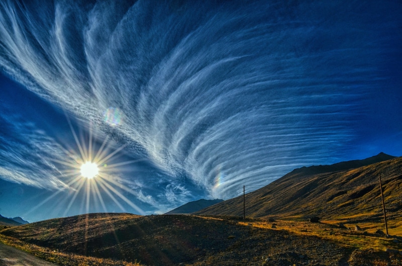 grassland, landscape, cloud - sky, clouds, sunny day, natur, color, cloud, travel, sunset, taylor, peace, the setting sun, highland, scenics - nature, season