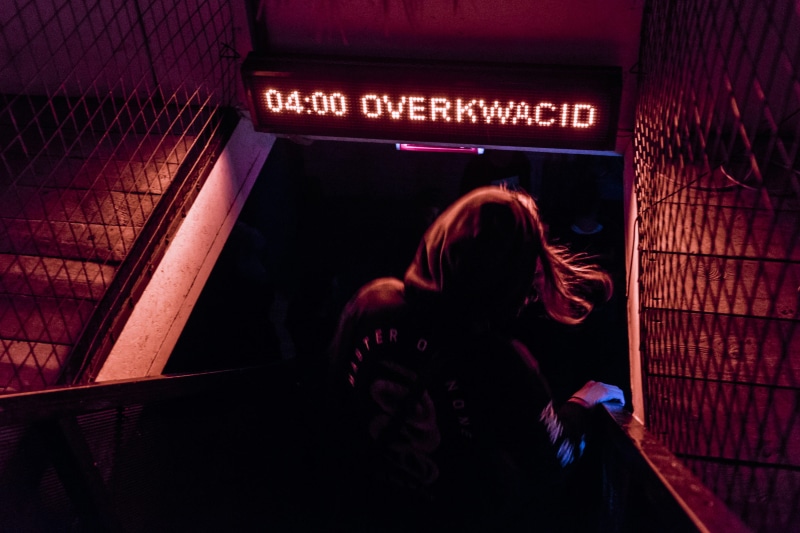 silhouette, female, city, going down, street, life, techno, females, lifestyles, urban Scene, mood, hair in wind, night light, 2K, night club, outdoors