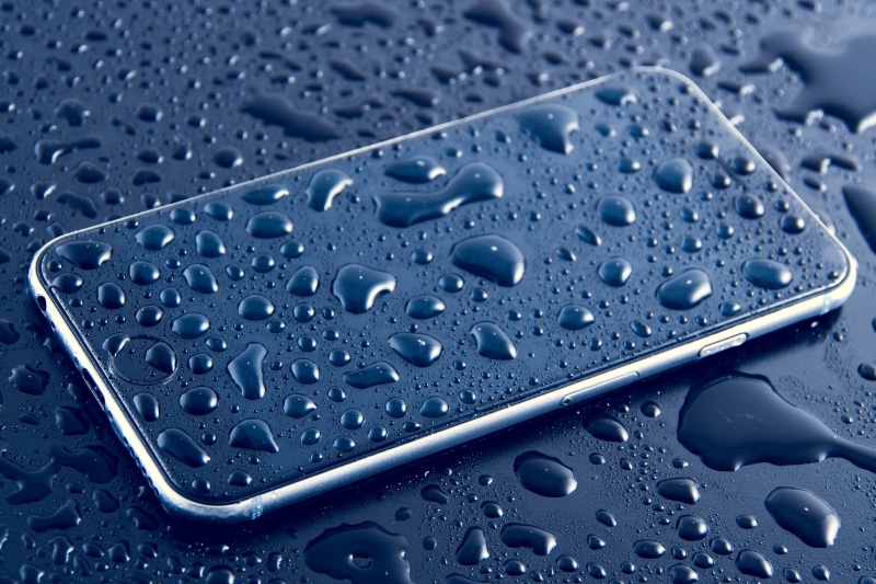 full frame, blue, metal, no people, clean, abstract, rain, 4K, liquid, Wet, business, dew, water, macro, freshness, reflection, drops, close-up, office