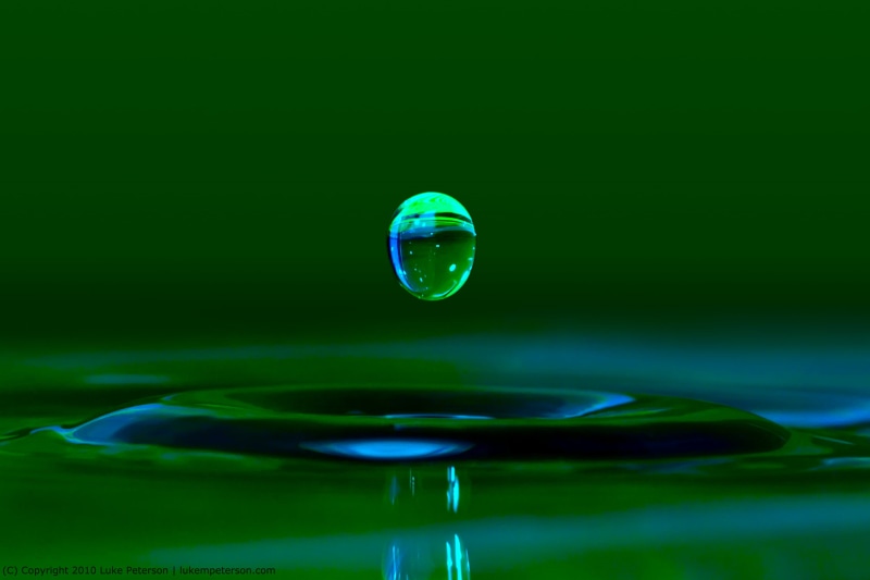 2K, water droplet, green Color, nature, environment, raindrop, sphere, rain, freshness, water  droplet, green  egg, water, bubble, abstract, liquid, droplet