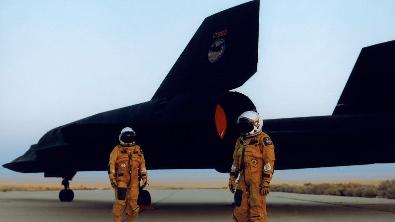 Crew, pilot, Lockheed SR-71 Blackbird, 1080P, NASA