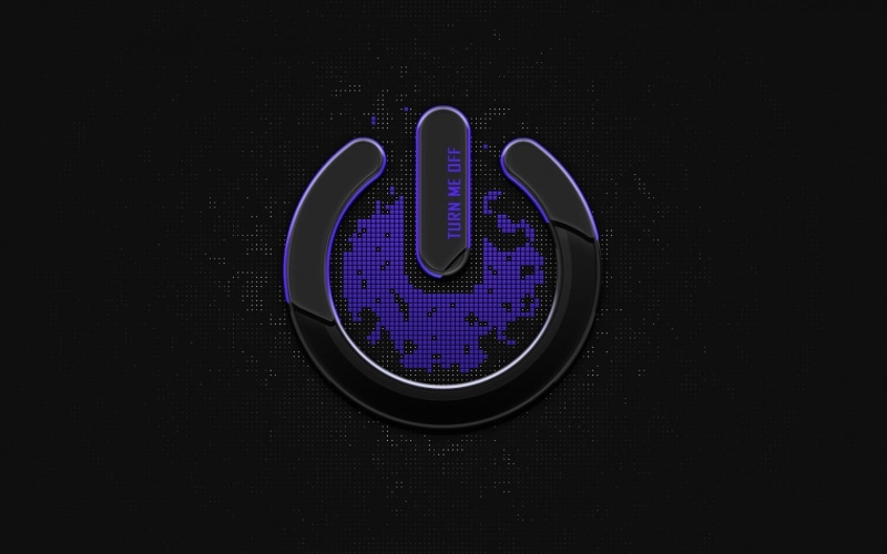 single object, no people, pattern, simple background, text, directly above, studio shot, communication, digital art, black background, indoors, close-up