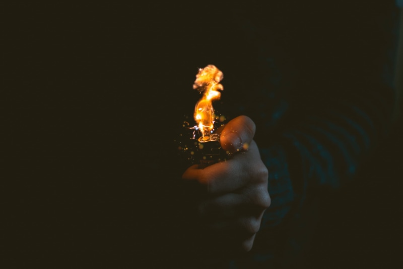 night, lighter, dark, human body part, human Hand, celebration, black background, men, glowing, dark background, finger, black, heat - Temperature, turned