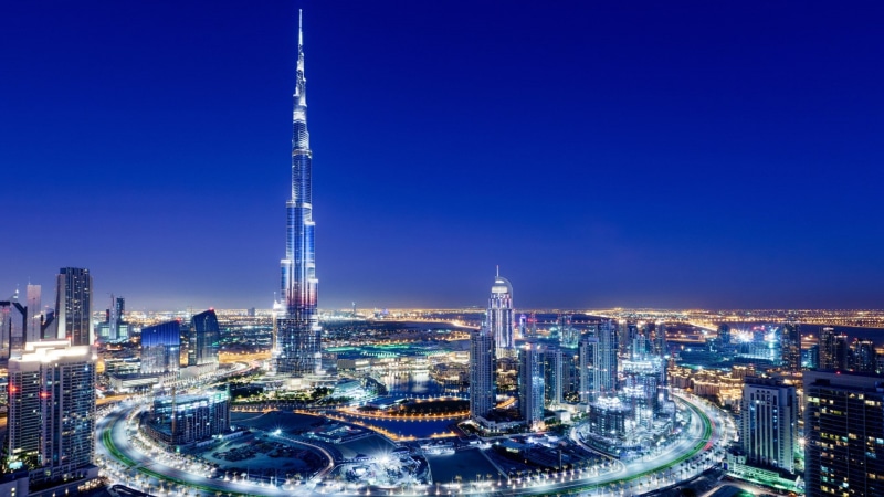 united, united arab emirates, emirates, night, bustling, city, 1080P, scenery, arab, dubai, skyline